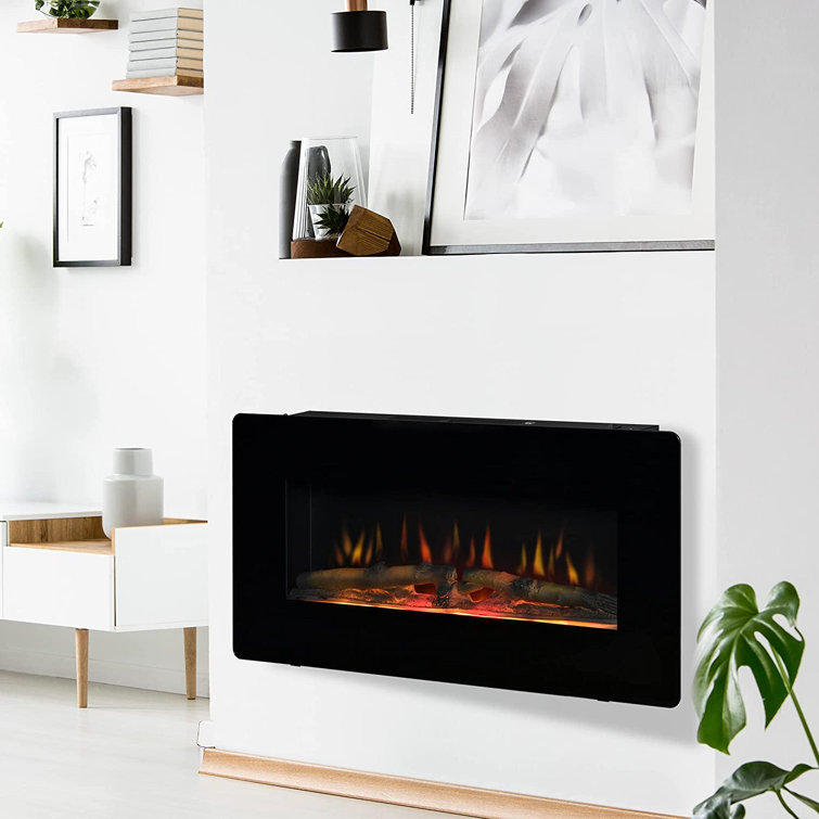 Symple Stuff Electric Fireplace Heater & Reviews Wayfair.co.uk